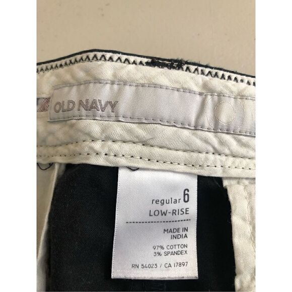 Old Navy Low Rise Chinos Pants Size R6 - Picture 10 of 10